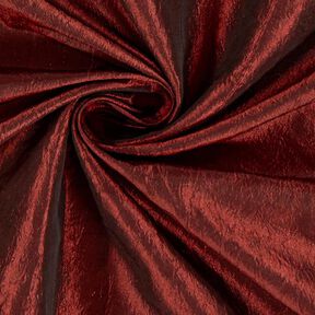 Tissu taffetas Crash – rouge bordeaux, 