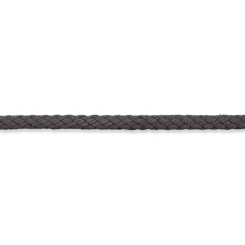 Cordon en coton [Ø 5 mm] – gris foncé,  image number 2