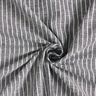 Mélange lin coton Larges rayures – noir/blanc,  thumbnail number 3