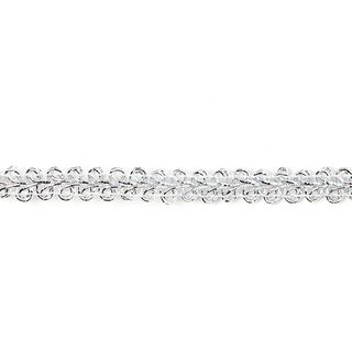 Galon de passementerie Lurex [10 mm] - argenté, 