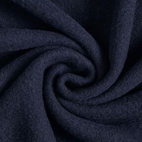 Polaire de laine pure laine vierge Uni – bleu noir, 