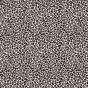 Jersey coton Mini imprimé léopard – nature/noir, 