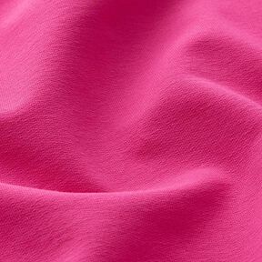 French Terry léger uni – rose intense, 