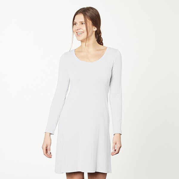 Jersey coton Medium uni – blanc,  image number 6