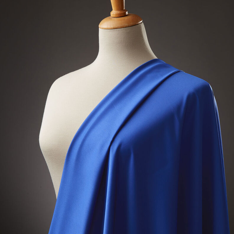 Satin microfibre – bleu roi,  image number 8