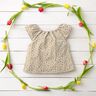 Tissu double gaze de coton Fleurs romantiques | Poppy Fabrics – beige clair,  thumbnail number 6