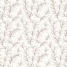 Popeline coton Branches de feuilles – blanc/anémone,  thumbnail number 1