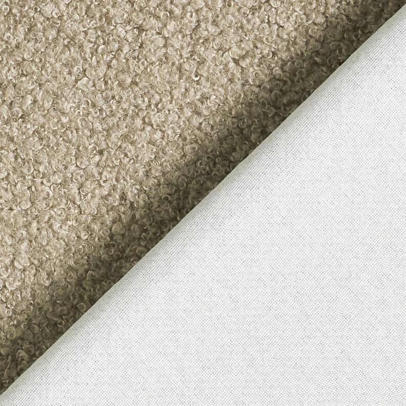 Tissu de revêtement Tissu peluche doux – gris clair,  image number 3