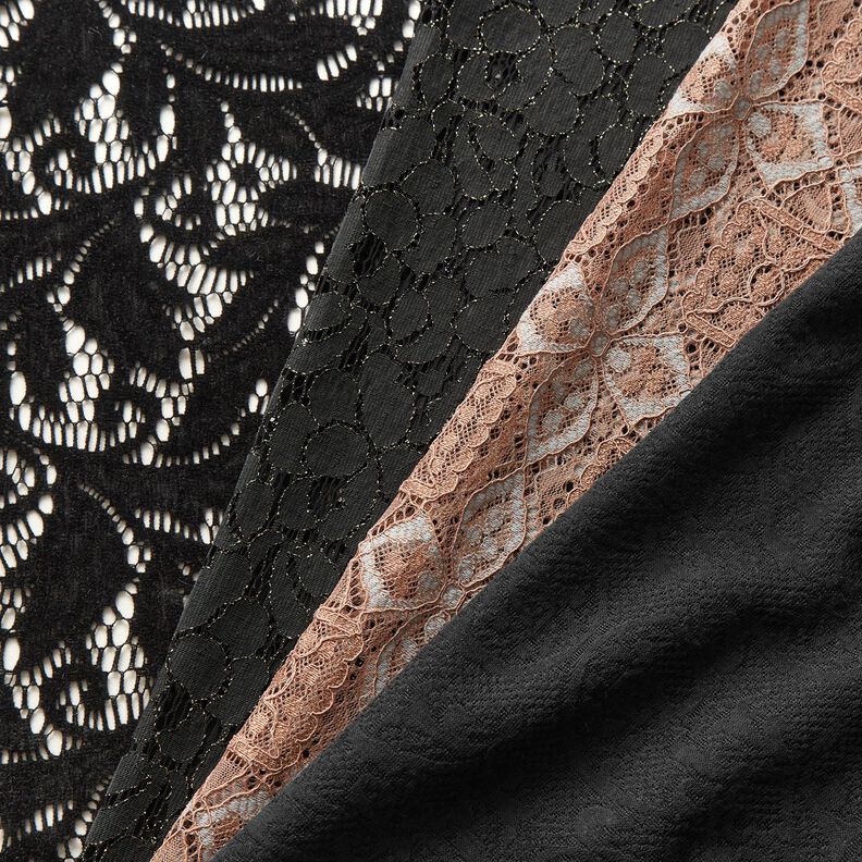 Dentelle ornements – vieux rose clair,  image number 6