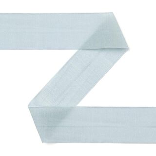 Bande à border en organza élastique Goldie - gris, 