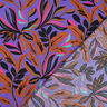 Satin de coton Lush Leaves | Nerida Hansen – lilas/bronze,  thumbnail number 4