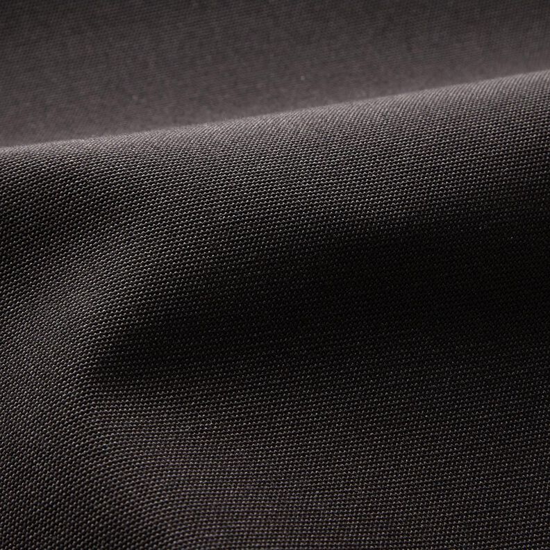 Tissu d’extérieur Canvas Uni – noir,  image number 1