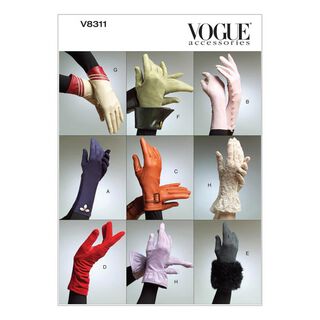 Gants, Vogue 8311, 