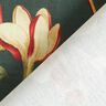 Tissu de décoration Toile Fleurs nostalgiques – vert foncé,  thumbnail number 4