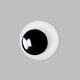 Oeil vacillant avec une queue plate,  thumbnail number 1
