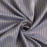 Tissu de doublure Jacquard Rayures étroites et larges – gris/gris foncé,  thumbnail number 3