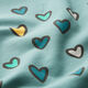Jersey coton Cœurs colorés – roseau,  thumbnail number 2