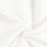 Taffetas pour doublure jacquard à carreaux effet brillant – blanc,  thumbnail number 3