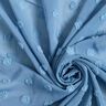 Mousseline Gros pois Dobby – bleu brillant,  thumbnail number 3
