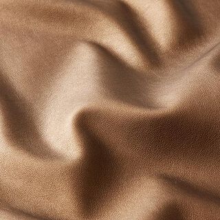Similicuir stretch lisse – bronze, 