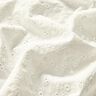 Batiste de coton Dentelle brodée Petite fleur – écru,  thumbnail number 3