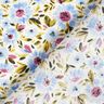 Popeline de coton Mer de fleurs – bleu clair/blanc,  thumbnail number 4