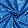 Tissu viscose Pissenlits – bleu roi/blanc,  thumbnail number 3
