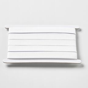 Bande en caoutchouc lisse [3 m | 15 mm] – blanc, 