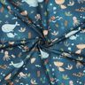 Popeline coton Joyeux animaux marins Impression numérique | Poppy Fabrics – bleu océan,  thumbnail number 3