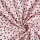 Tissu en viscose fleurs en éventail – rose clair,  thumbnail number 4