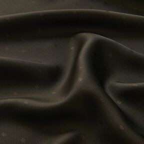 Tissu de doublure Jacquard Rectangles – marron noir, 