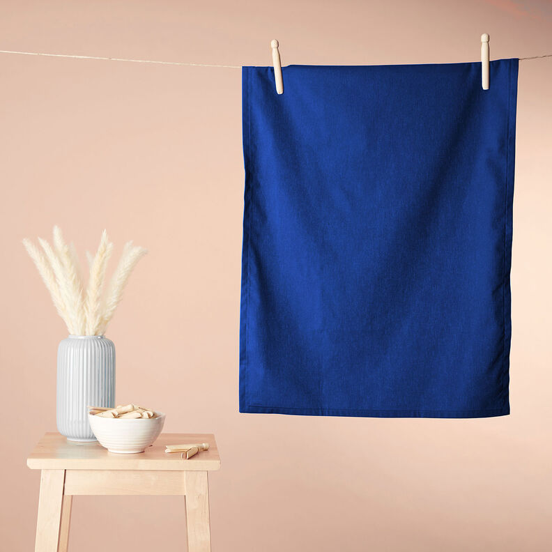 Tissu en coton Cretonne Uni – bleu roi, image number 8