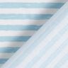 Tissu en coton Cretonne rayures décontractées – bleu clair/blanc,  thumbnail number 4