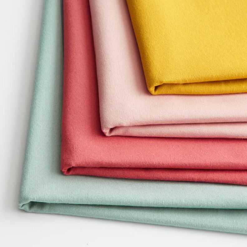 Flanelle coton Uni – rouge,  image number 5