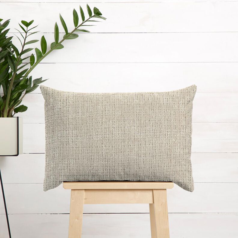Tissu de revêtement Chenille Uni – taupe clair,  image number 6