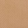 Mousseline Rayures et pois pailletés – brun faon,  thumbnail number 1