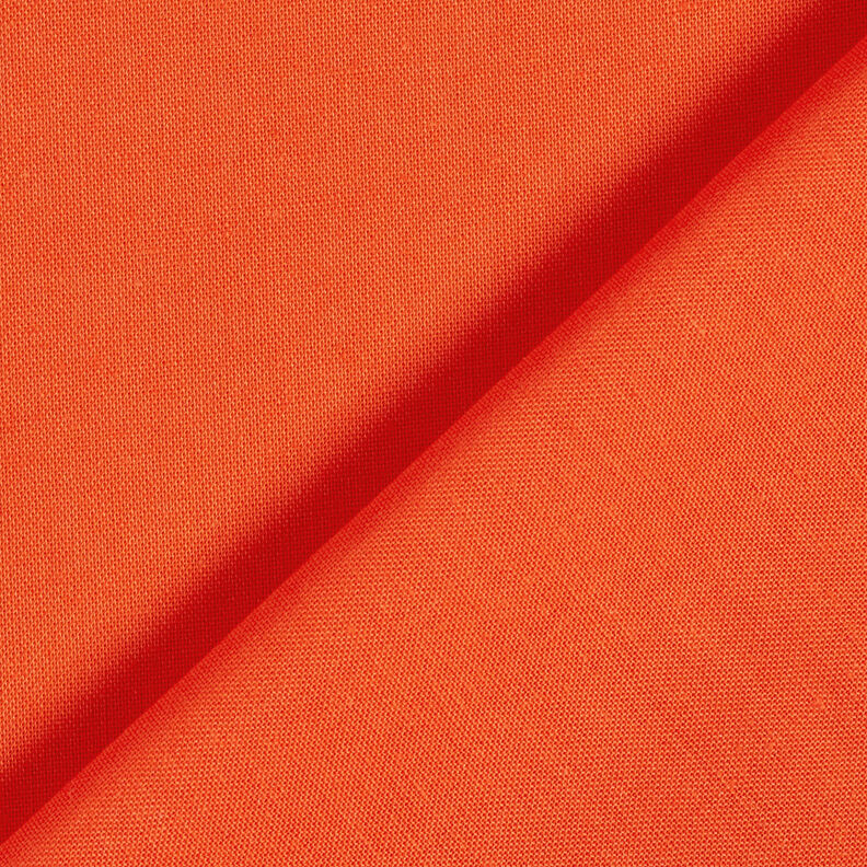 Tissu en coton Cretonne Uni – orange,  image number 3