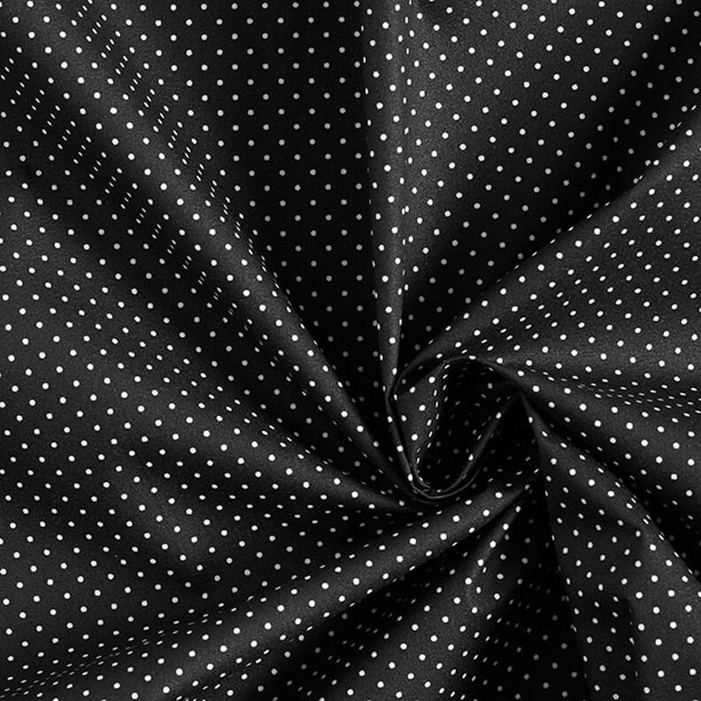 Coton enduit petits pois – noir, image number 4