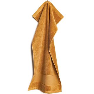 Serviette de toilette [ 50 x 100 cm ] | Rico Design – moutarde, 