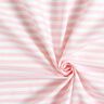 Tissu en coton Cretonne rayures décontractées – rose clair/blanc,  thumbnail number 3