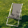 Extérieur Tissu pour chaise longue Uni 44 cm – gris,  thumbnail number 4