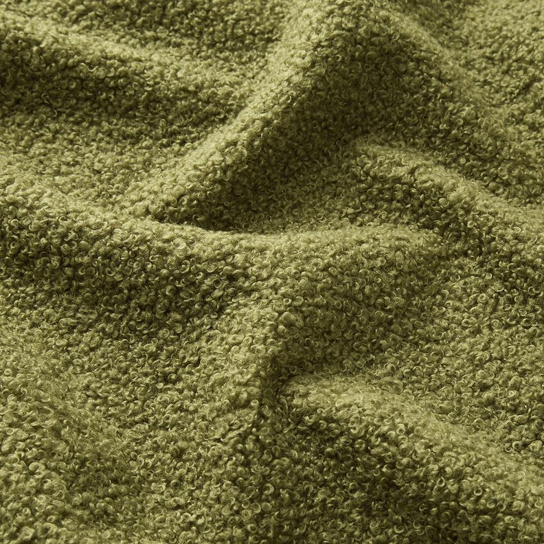 Tissu de revêtement Tissu peluche doux – olive,  image number 2