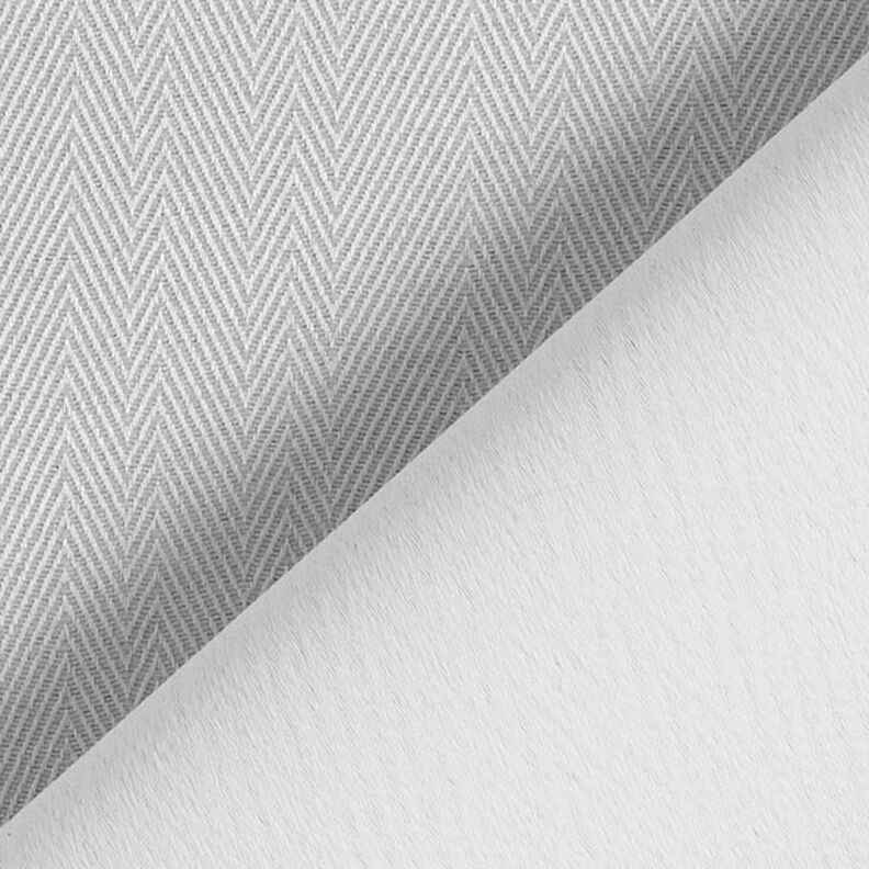 Tissu occultant Chevrons – gris brume,  image number 3