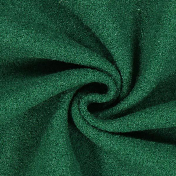 Loden de laine foulé – vert foncé,  image number 2