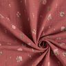 Tissu double gaze de coton Fleurs délicates | by Poppy – bordeaux,  thumbnail number 3