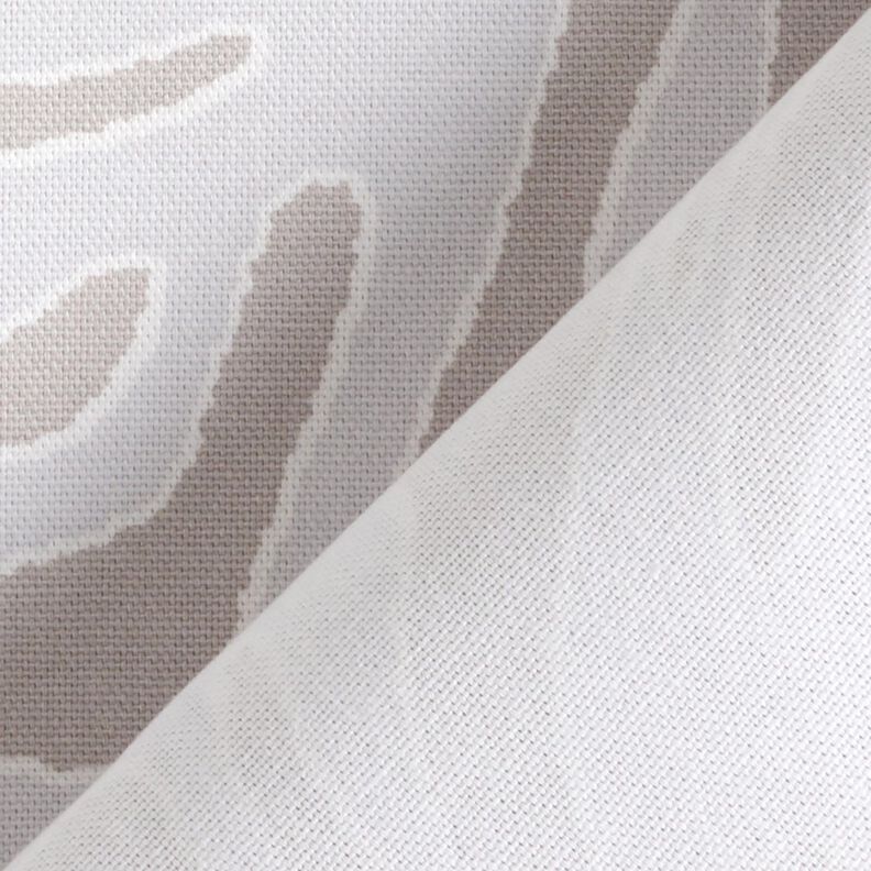Tissu de décoration Semi-panama Motif zébré – argent/gris clair,  image number 4