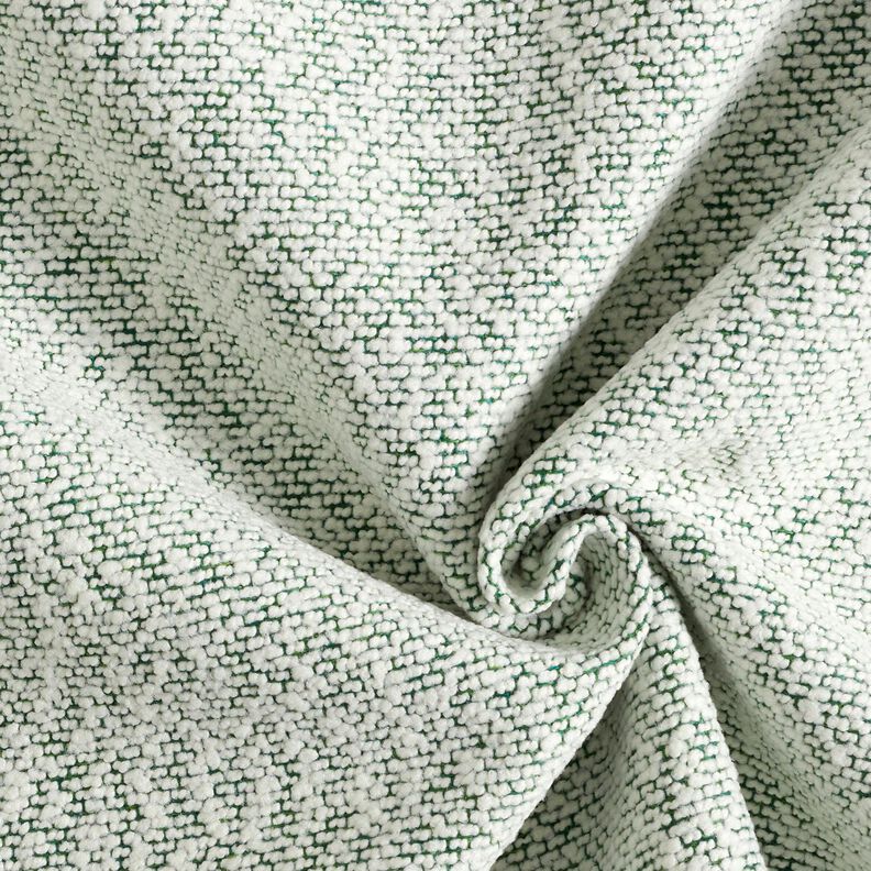Tissu d’extérieur Bouclé fin – vert/écru,  image number 1