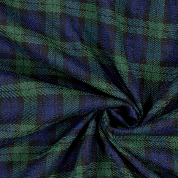 Carreau écossais Stretch – bleu marine/vert,  image number 2