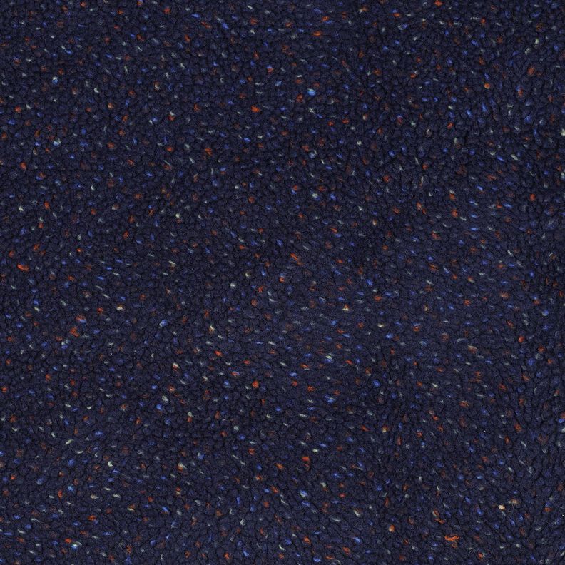 Ourson Tweed Chiné | Poppy Fabrics – bleu marine,  image number 1