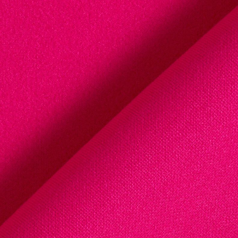 Maille pour manteau uni – rose intense,  image number 3